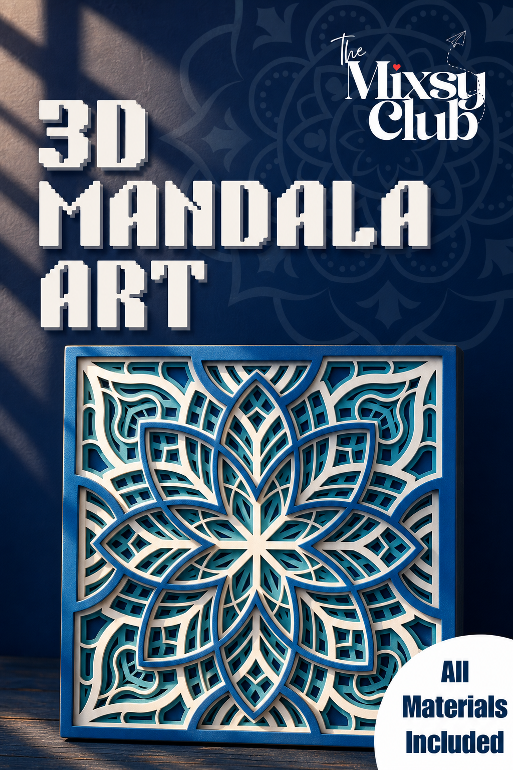 3D Mandala Art workshop in Powai, Mumbai