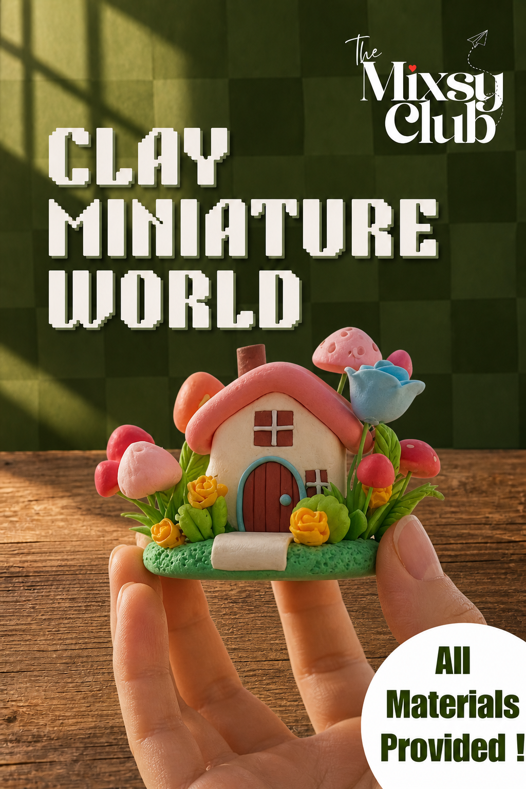 Clay Miniature World workshop in Powai, Mumbai