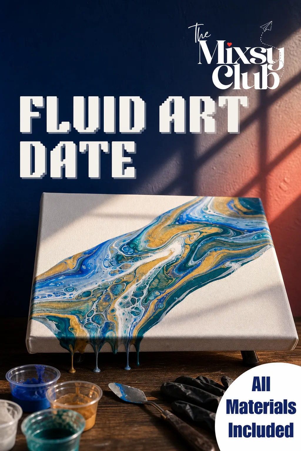 Fluid Art Workshop workshop in Powai, Mumbai
