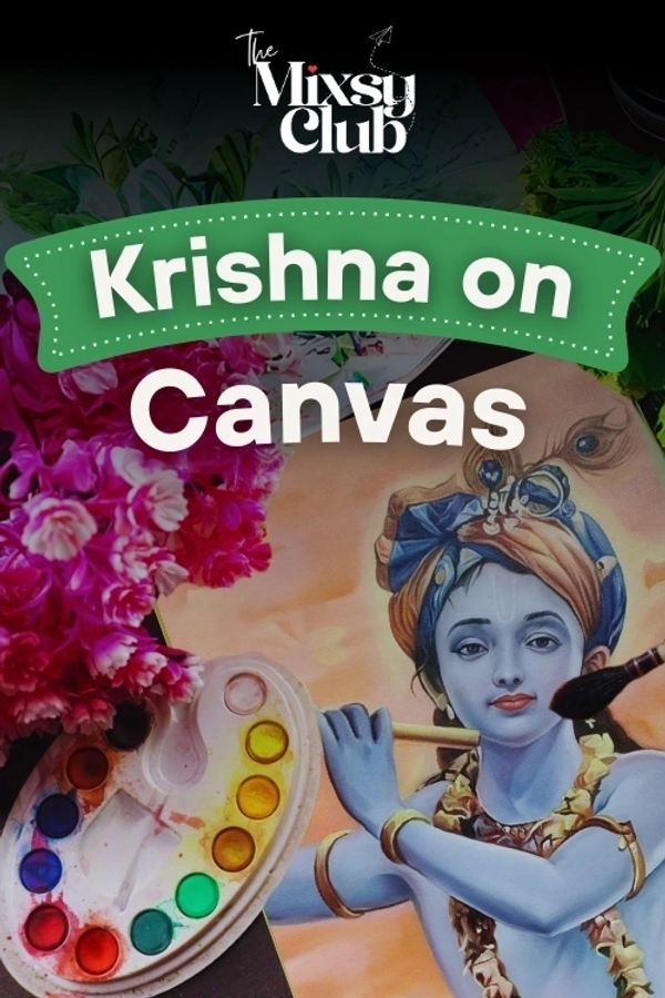 Krishna On Canvas