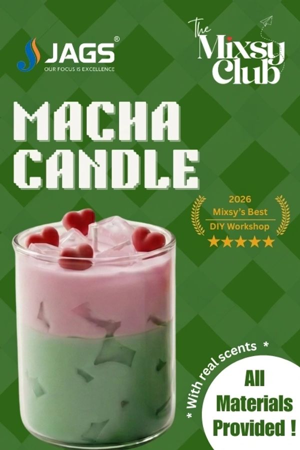 Matcha Candle Making