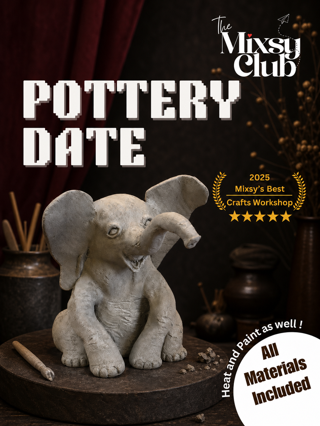 Pottery Date workshop in Powai, Mumbai