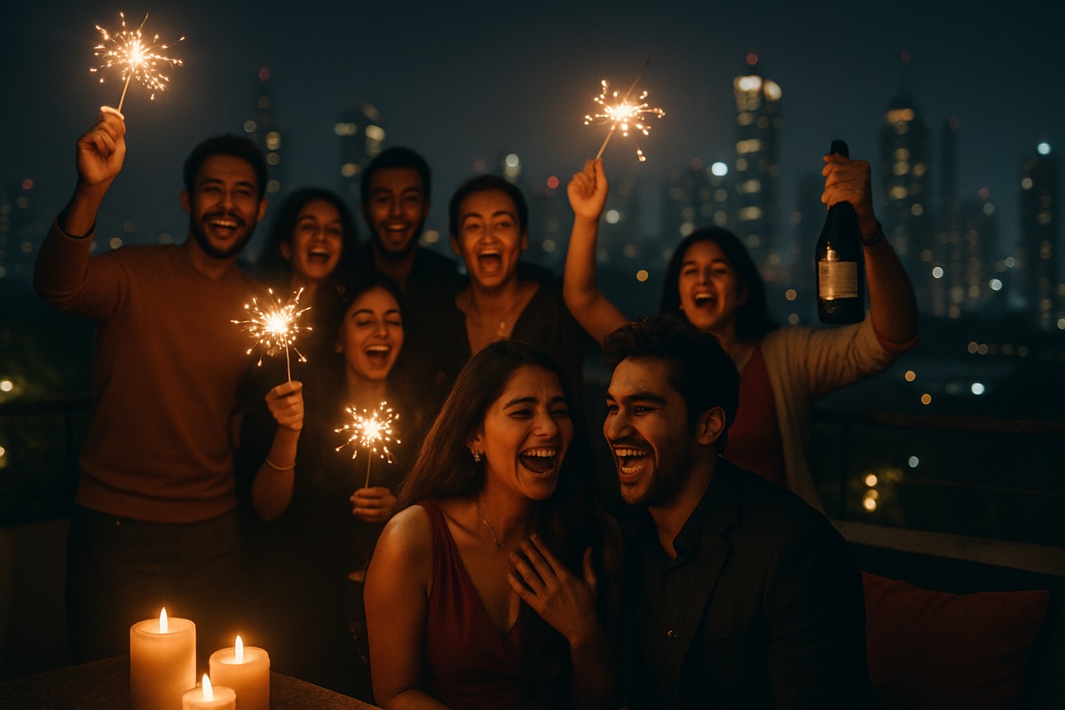 The surprise — friends and family out of hiding the second it is a yes